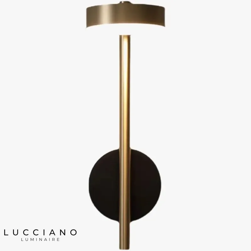 Chic and sleek designer wall light.