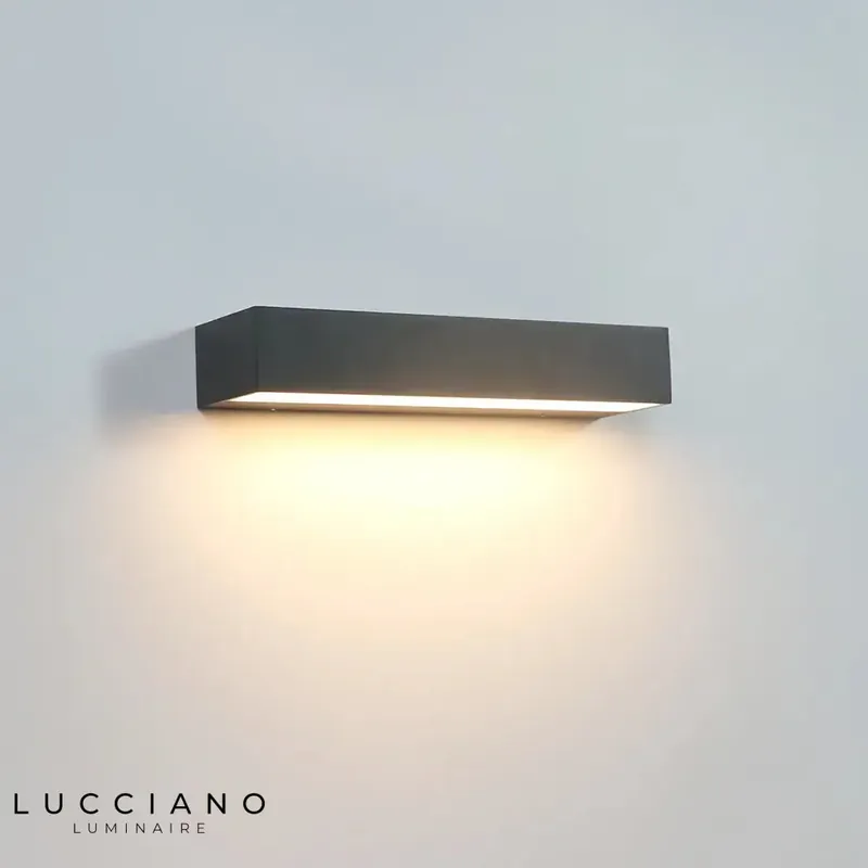 Stylish outdoor modern design garden wall light