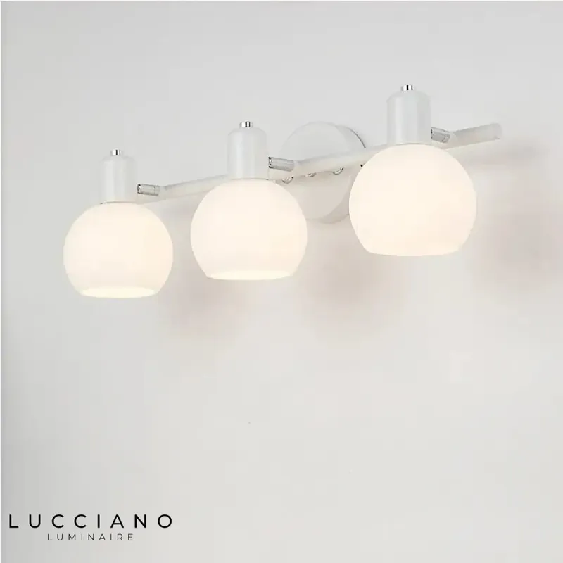 Designer glass wall lamp, bright and elegant