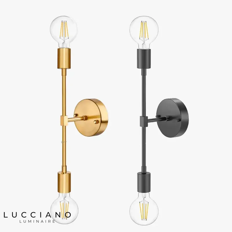 Stylish modern retro design LED wall light