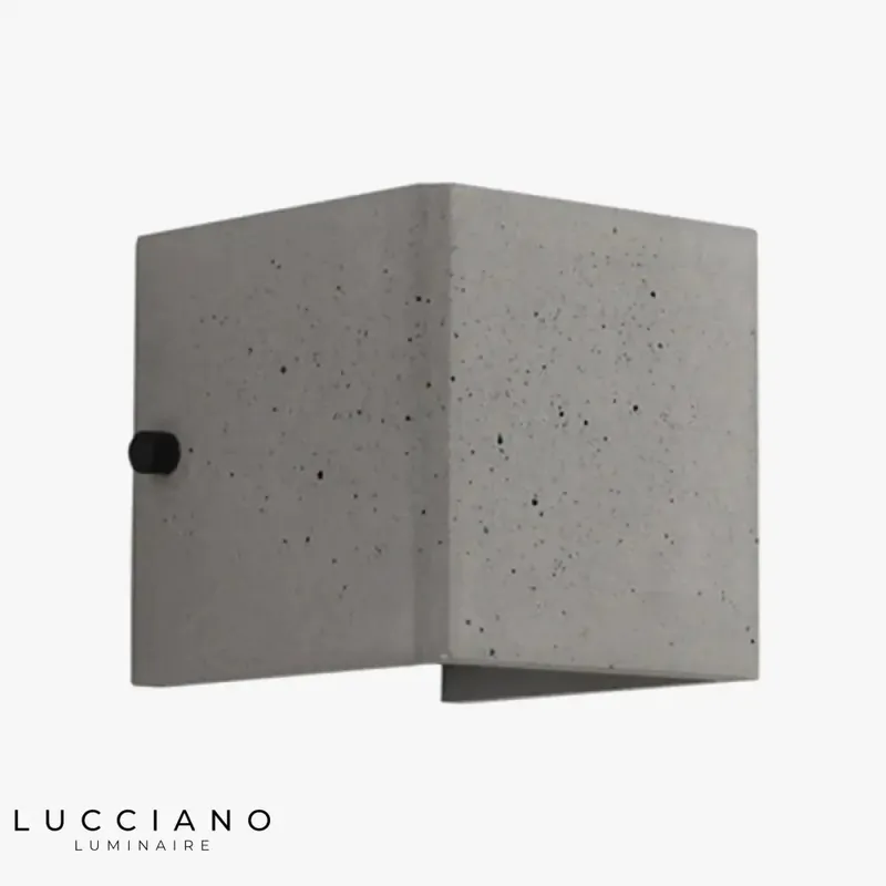 Solid LED wall light robust outdoor design
