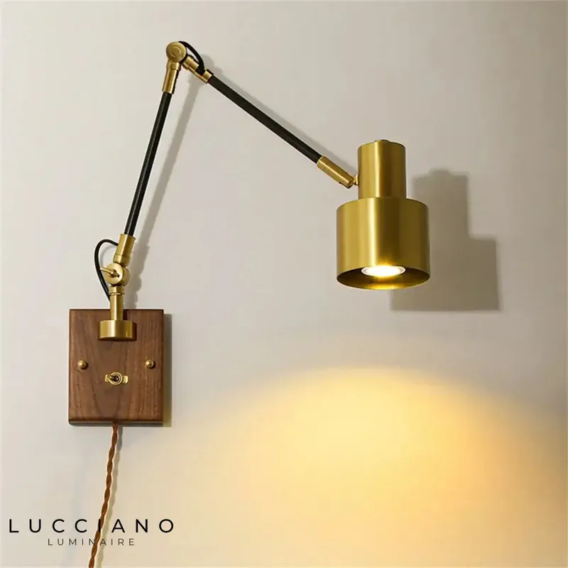Stylish industrial design vintage loft wall light.