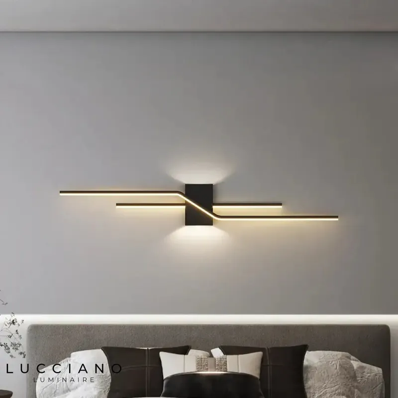 Sleek urban design minimalist wall sconce