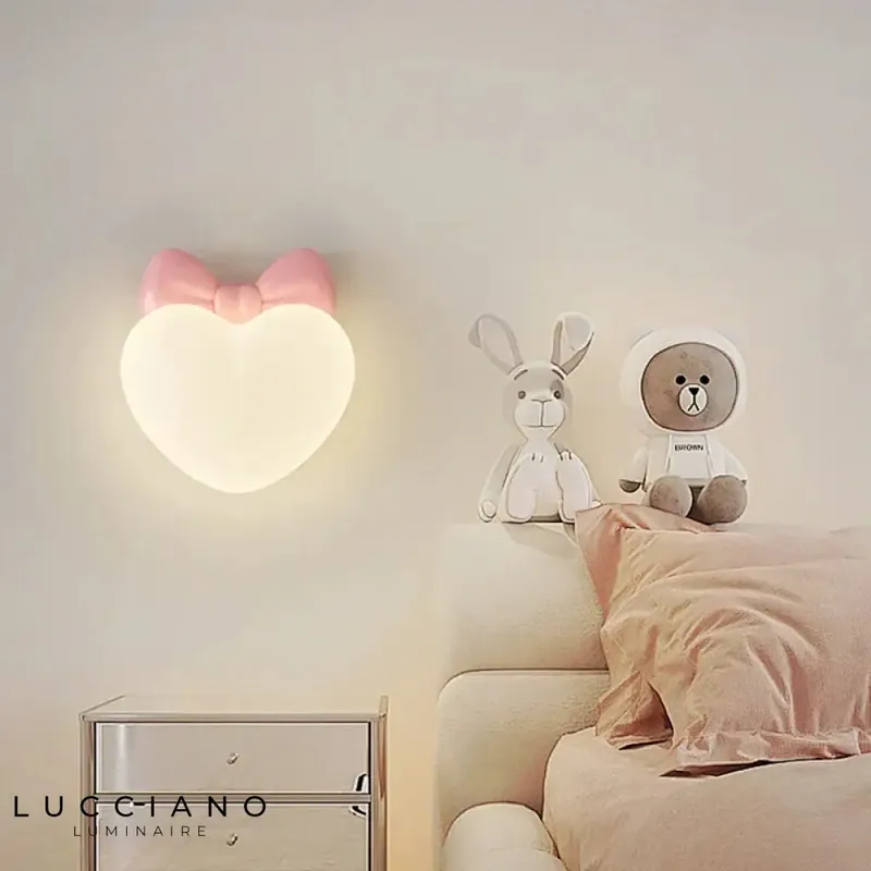 Spectral wall lamp soft light design