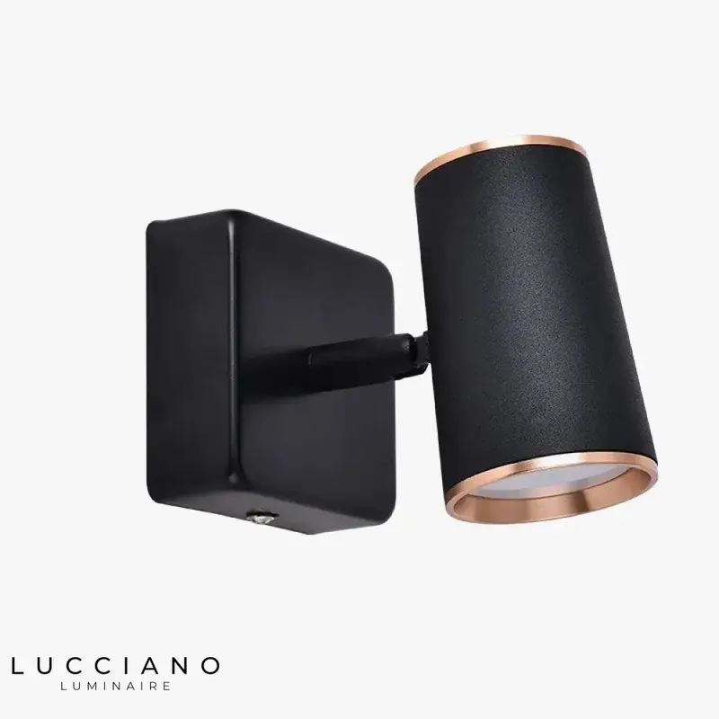 Sleek minimalist design LED wall light.