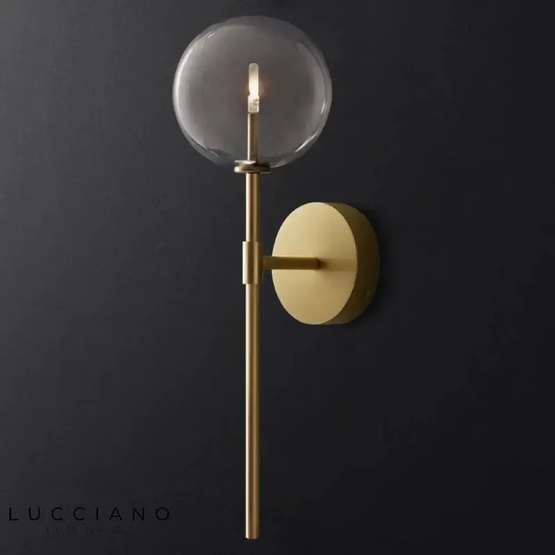 Transparent vintage minimalist Nordic wall lamp