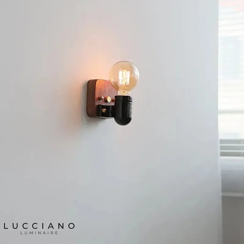 Vintage Industrial Metal Wall Sconce Loft Design