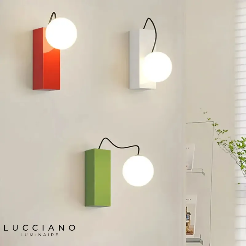 Contemporary LED modular green wall light
