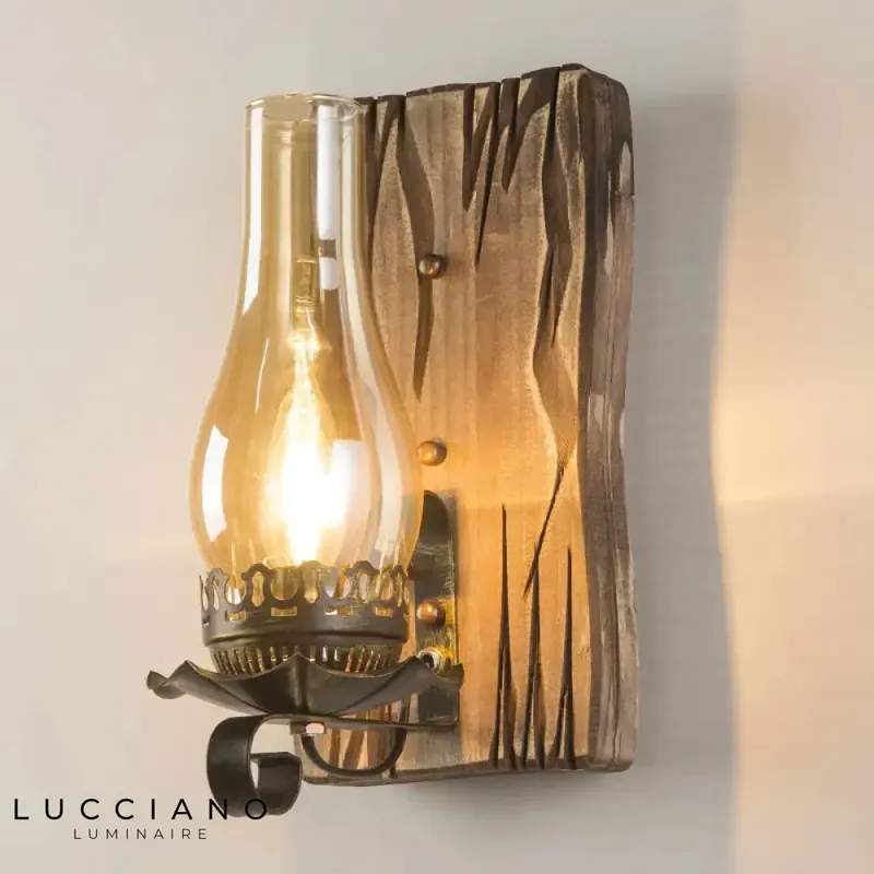 Vintage industrial rustic decorative wall light