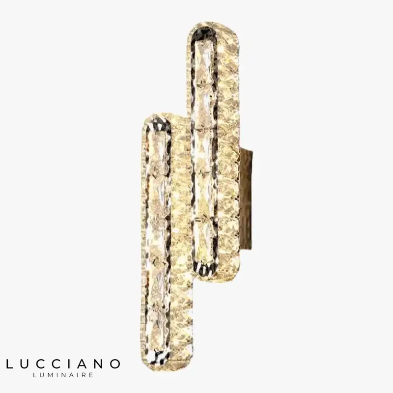 Designer Crystal LED Wall Light Elegant and Modern