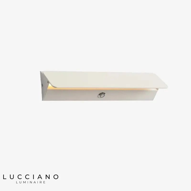 White designer wall light elegant modular