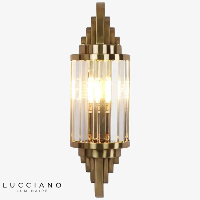 Stylish Modern Gold Illuminated Design Wall Sconce