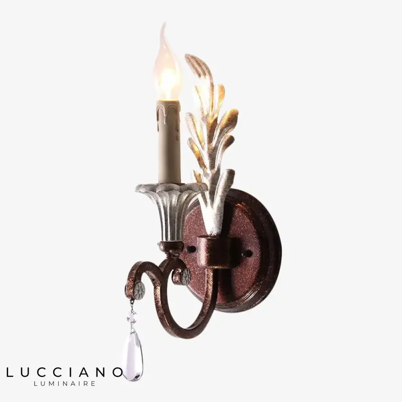 Vintage wall light elegant bright design