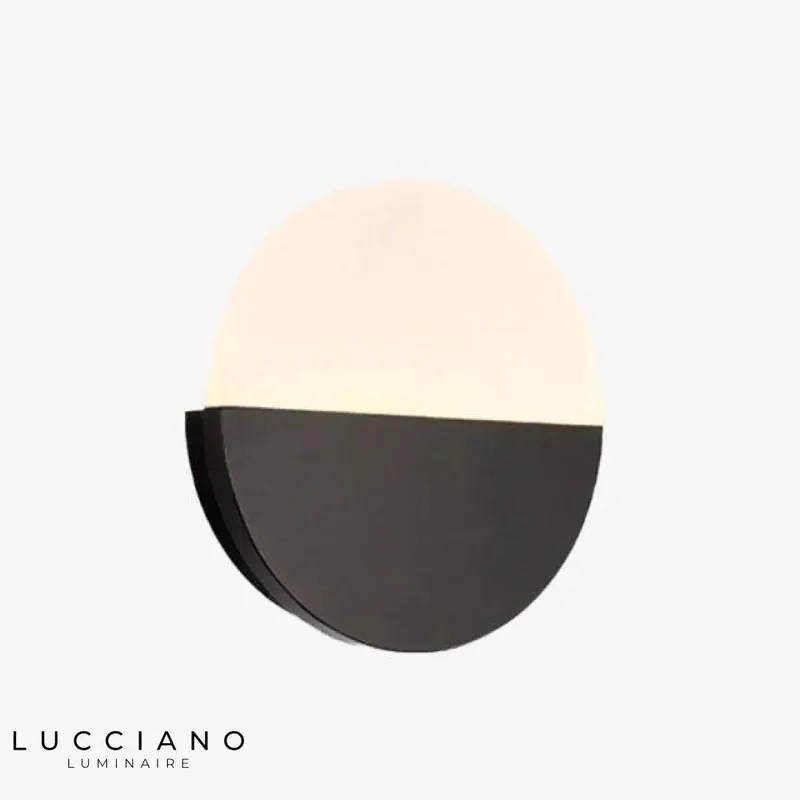 Black wall light elegant modern minimalist design