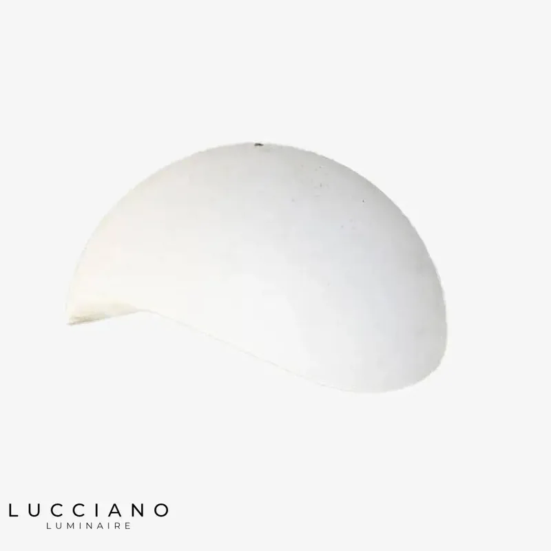 Contemporary elegant white design LED wall light
