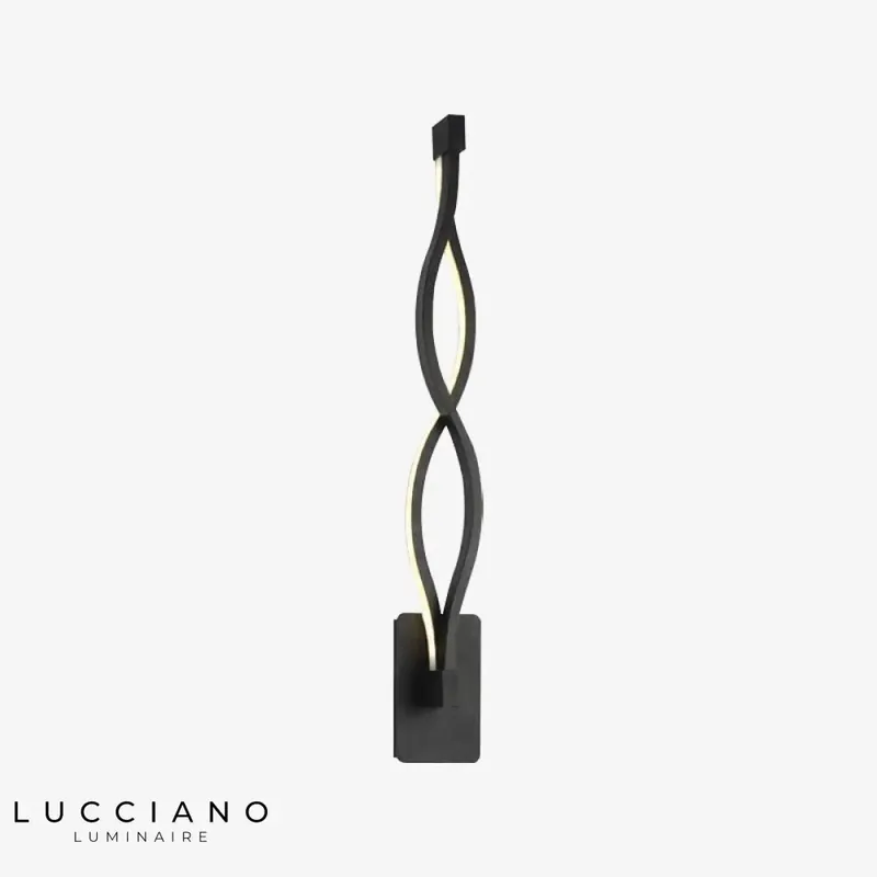 Designer LED Wall Light Elegant Metal Luminaire