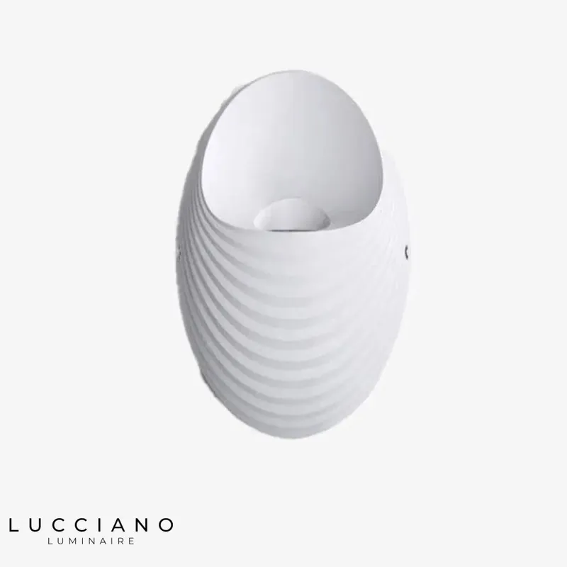 White wall light elegant design modern light