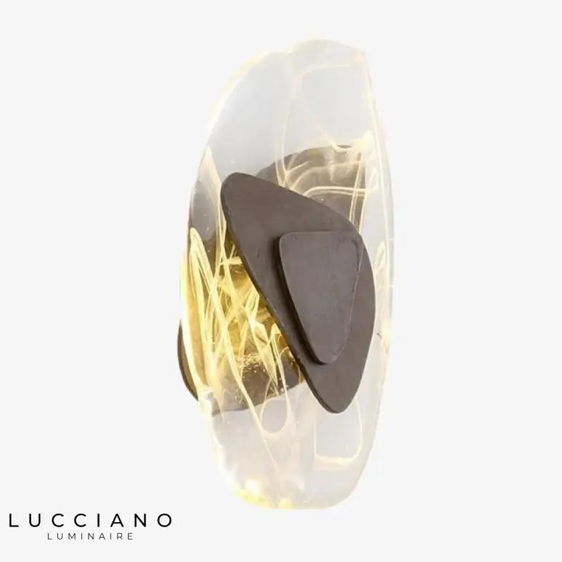 Designer wall light: contemporary luminous elegance