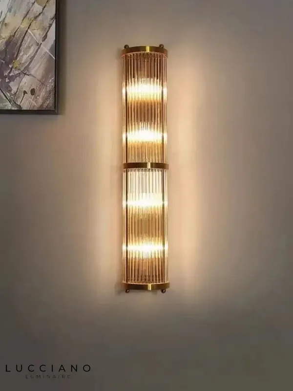 Crystal wall light: ultimate luminous refinement