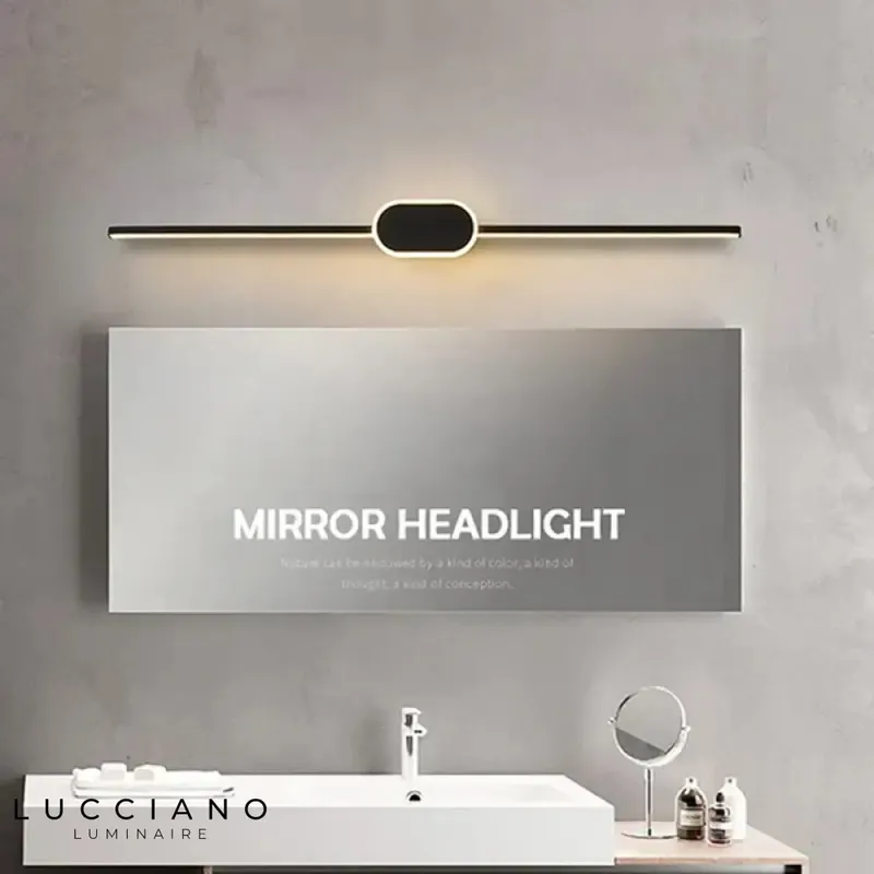 Stylish trendy design LED wall light.