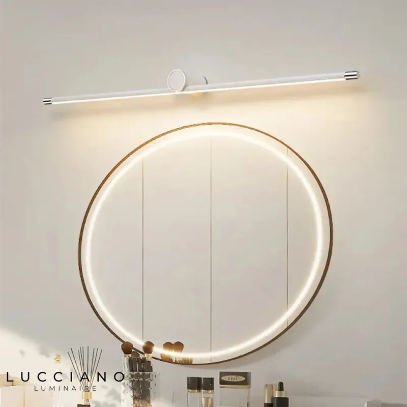 Stylish LED wall lamp for reading.