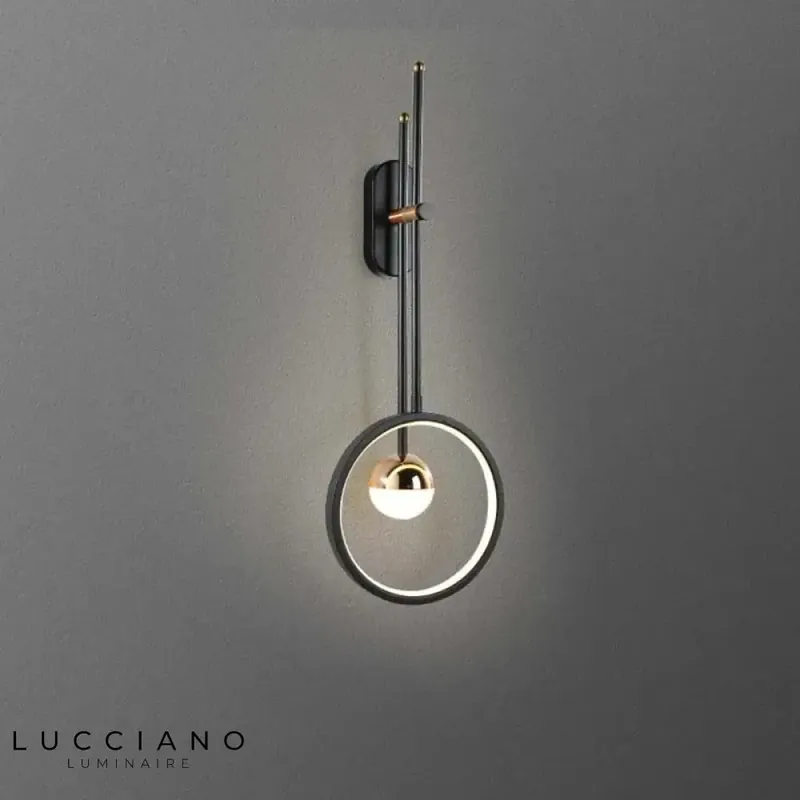 Contemporary design LED wall light