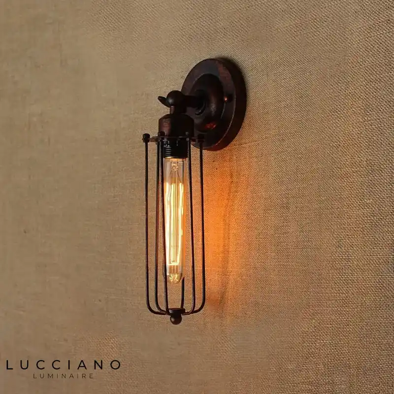 Chic Retro Industrial Wall Sconce