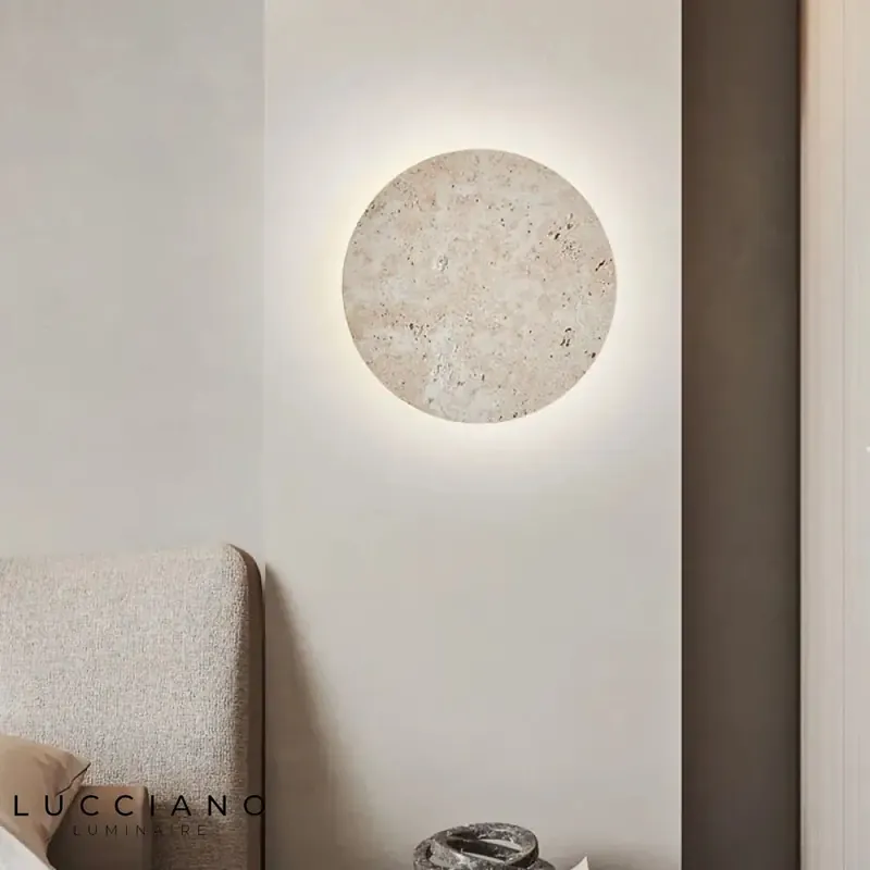 Stone wall light: unique artistic elegance
