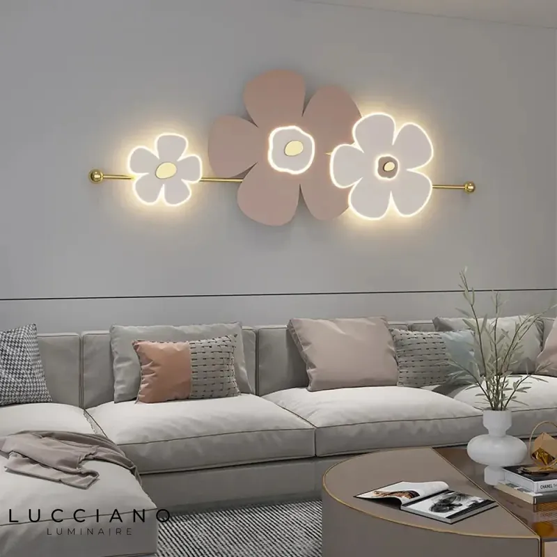 Stylish and elegant designer LED wall light.