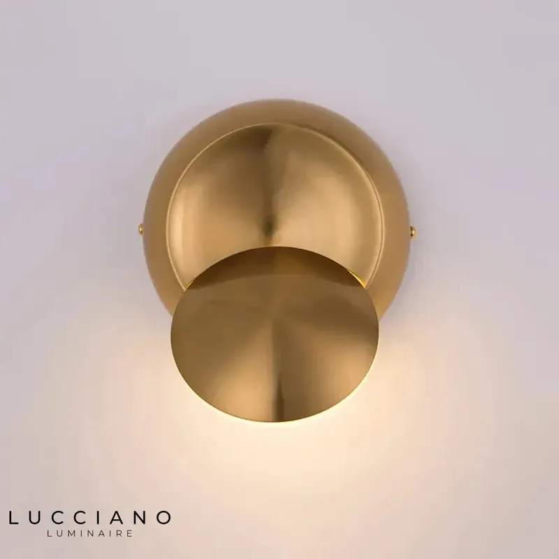 Stylish vintage industrial LED wall light