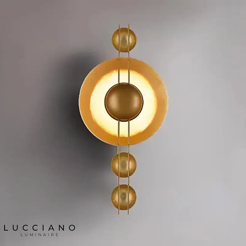 Bright and modern LED wall light