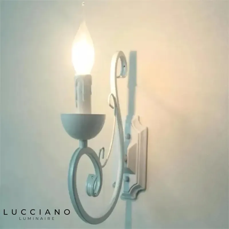 Vintage retro industrial style wall light