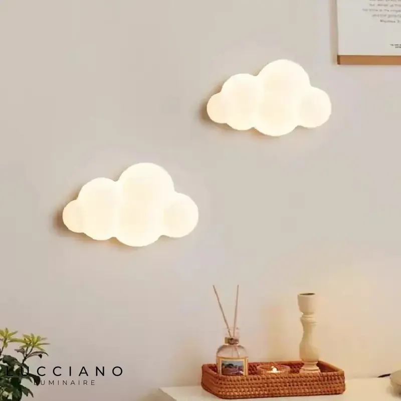 Wall light with a playful and colorful design