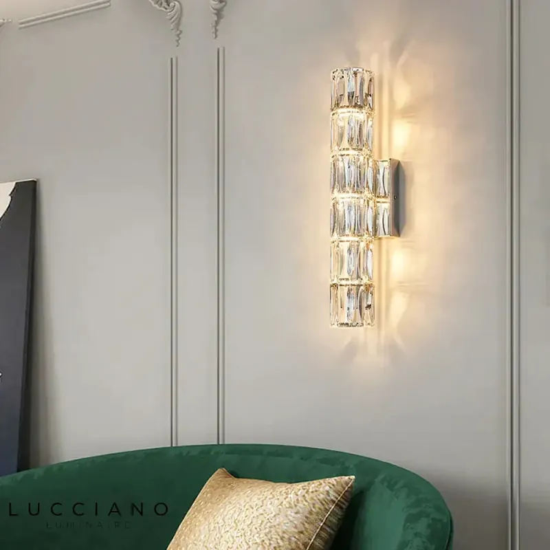 Sleek, trendy LED wall light.