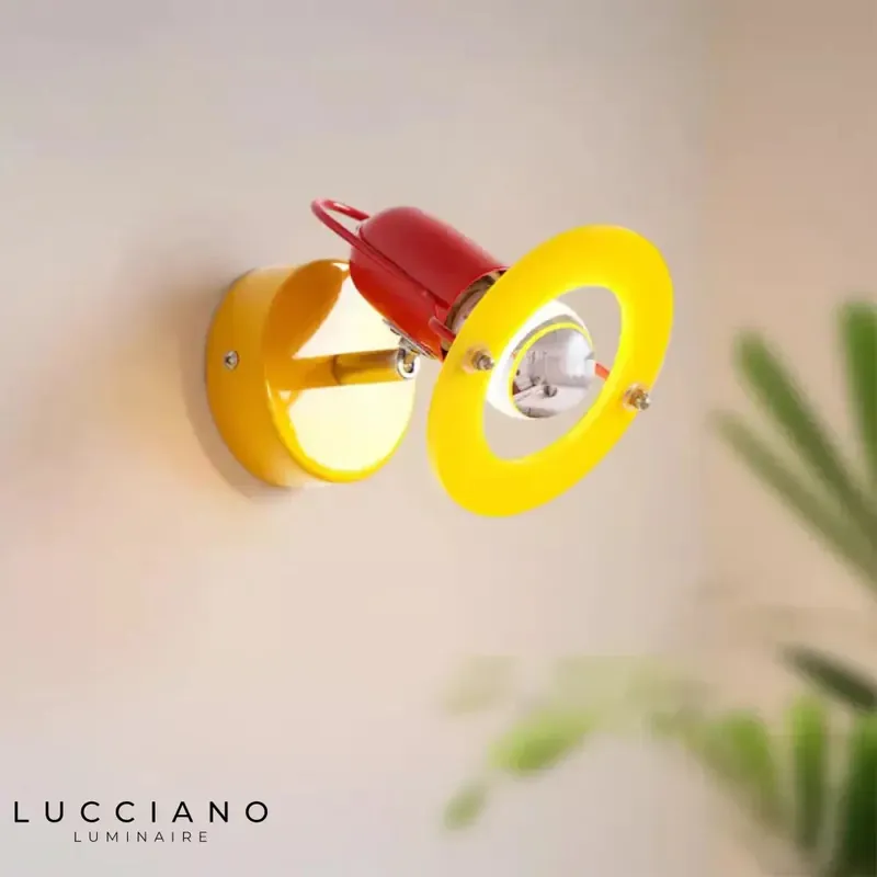 Creative Scandinavian designer wall light.
