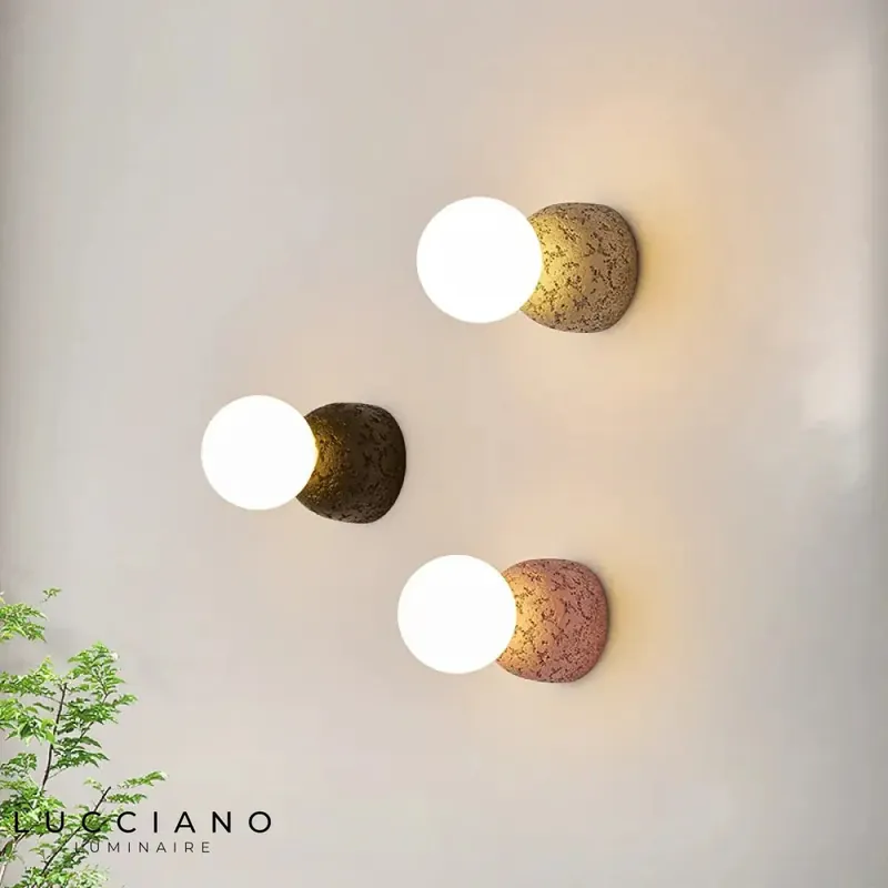 Sleek, transparent, modern, elegant wall light.