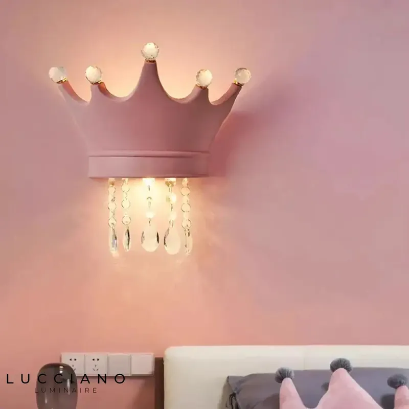 Stylish and bright wall lights for the bedroom.