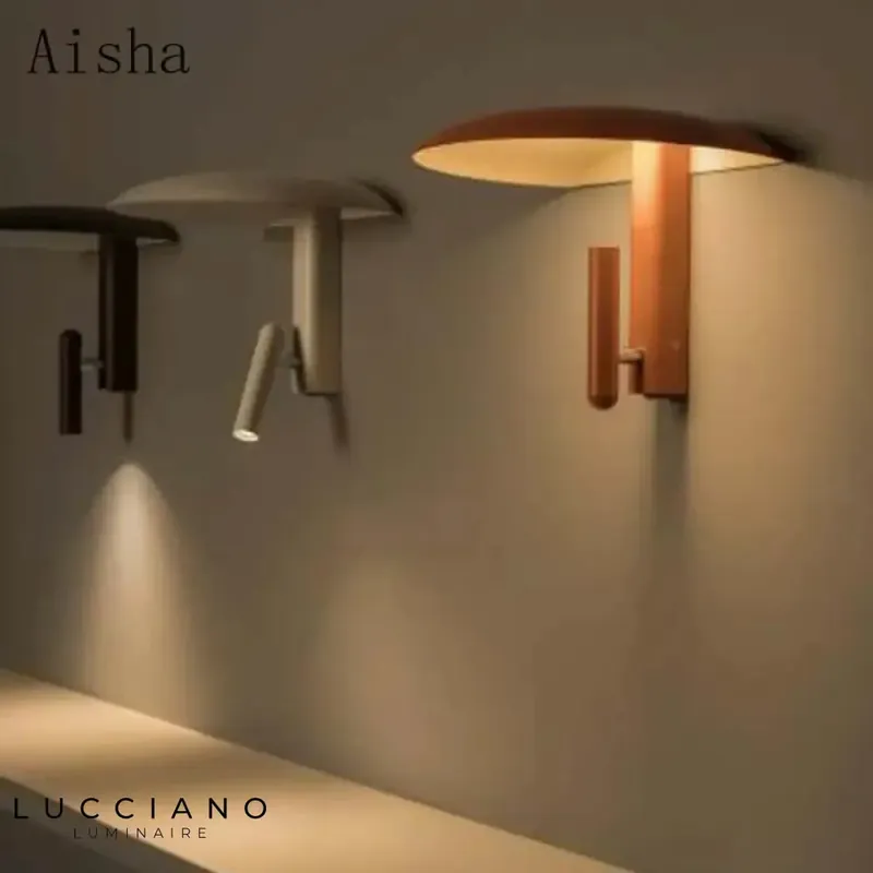 Unique design rotating mushroom umbrella sconce.