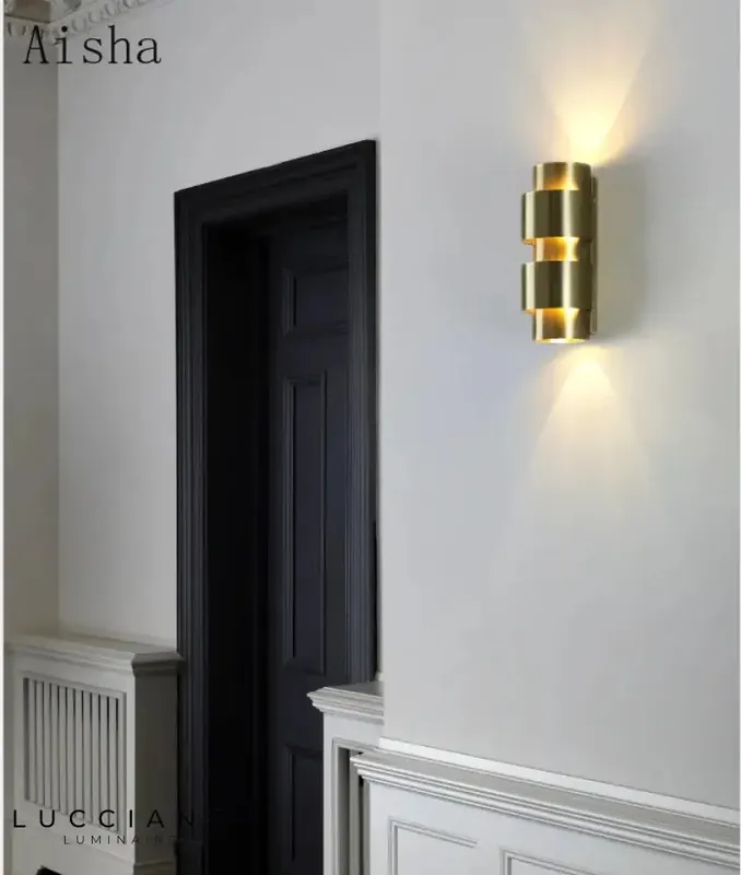 chic Scandinavian vintage retro wall light