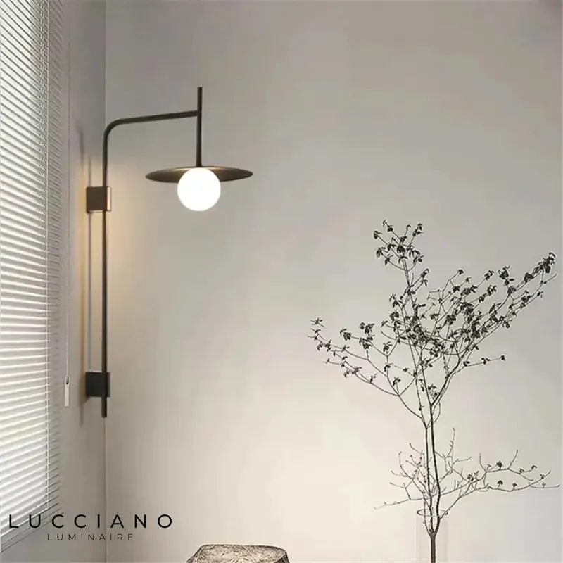 Vintage Industrial Design Metal Wall Lamp