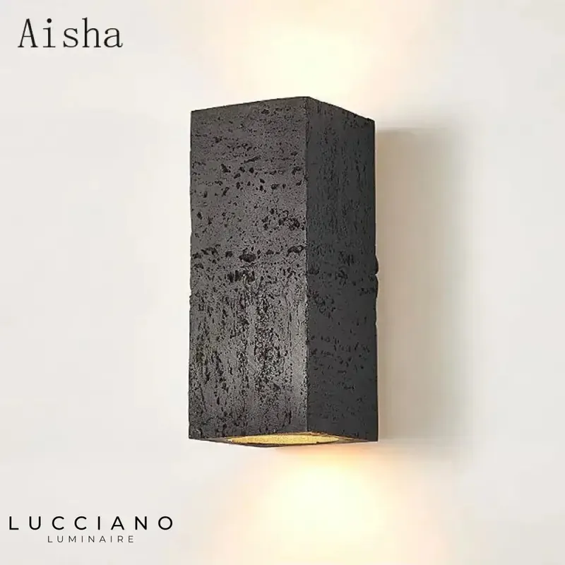 Vintage Nordic wall light, cozy atmosphere.
