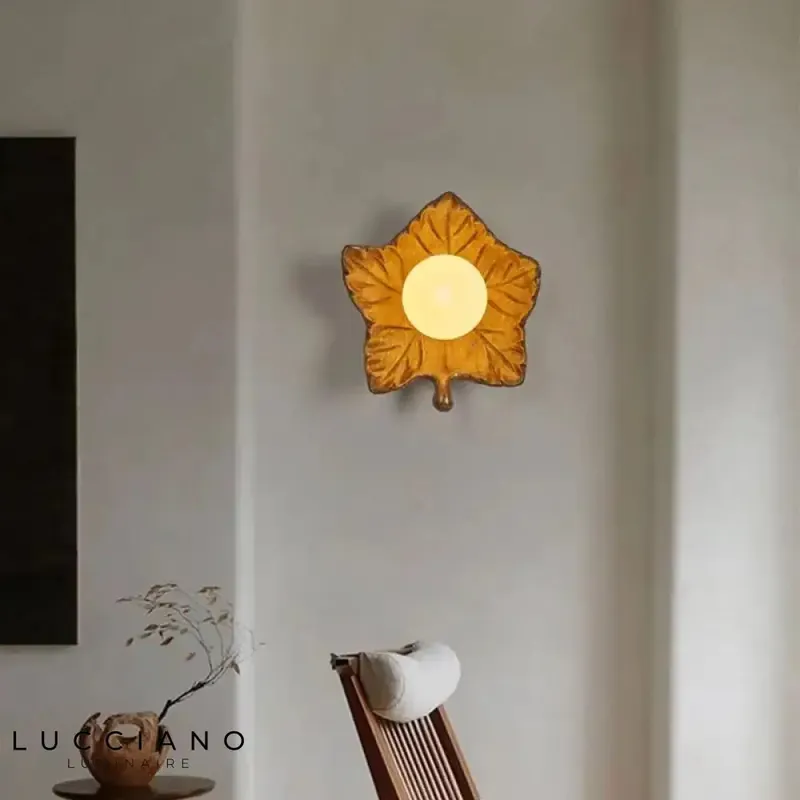 Chic Nordic Resin Wall Sconce