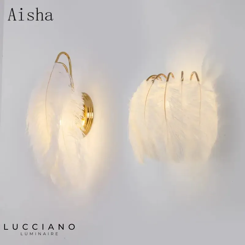 Soft delicate pastel Nordic wall light.