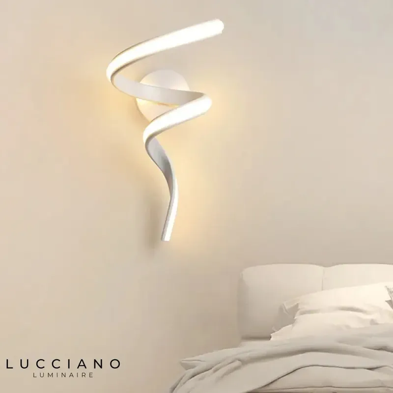 Chic contemporary design LED wall light.