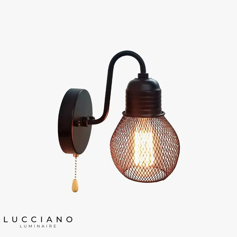 vintage industrial retro wall lamp decor
