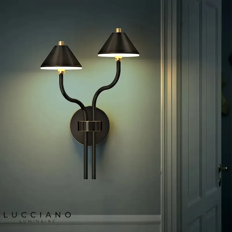 vintage industrial wall light
