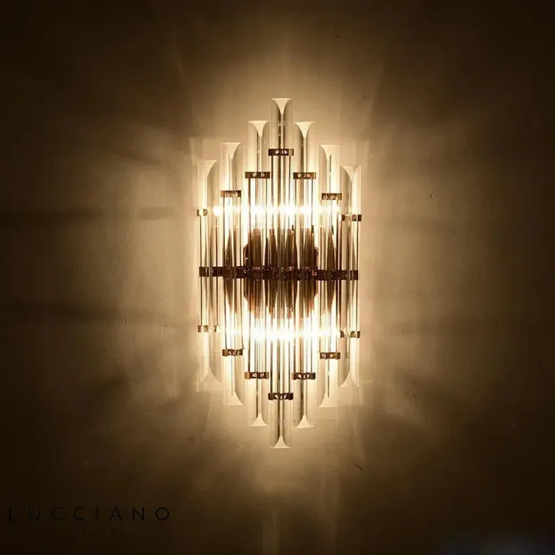 sleek minimalist contemporary wall lamp