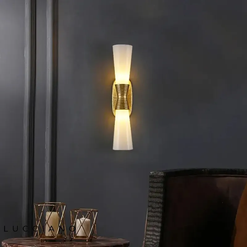 Utopia wall light in unique artistic design