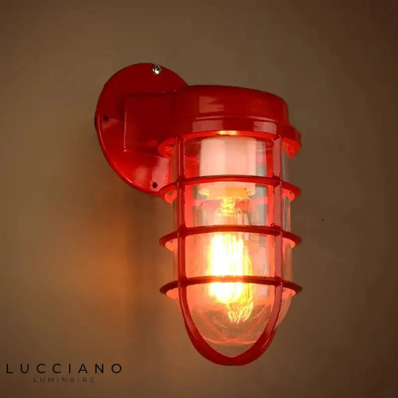 Vintage industrial urban rebel wall light
