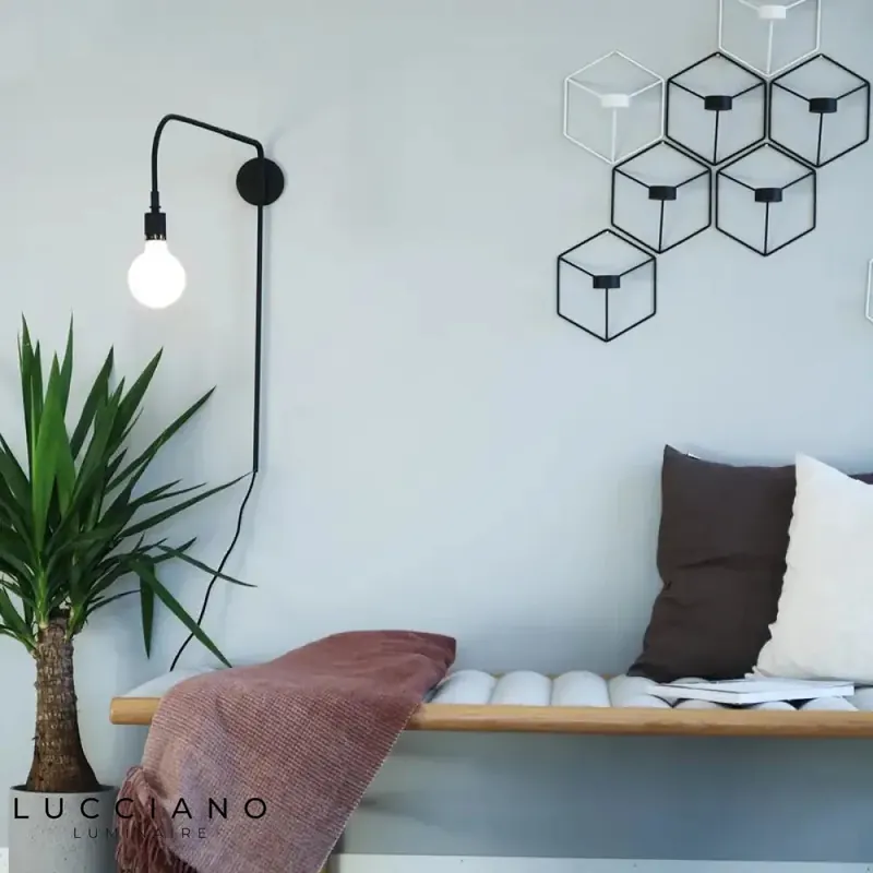 Tribeca wall light elegant Scandinavian industrial design